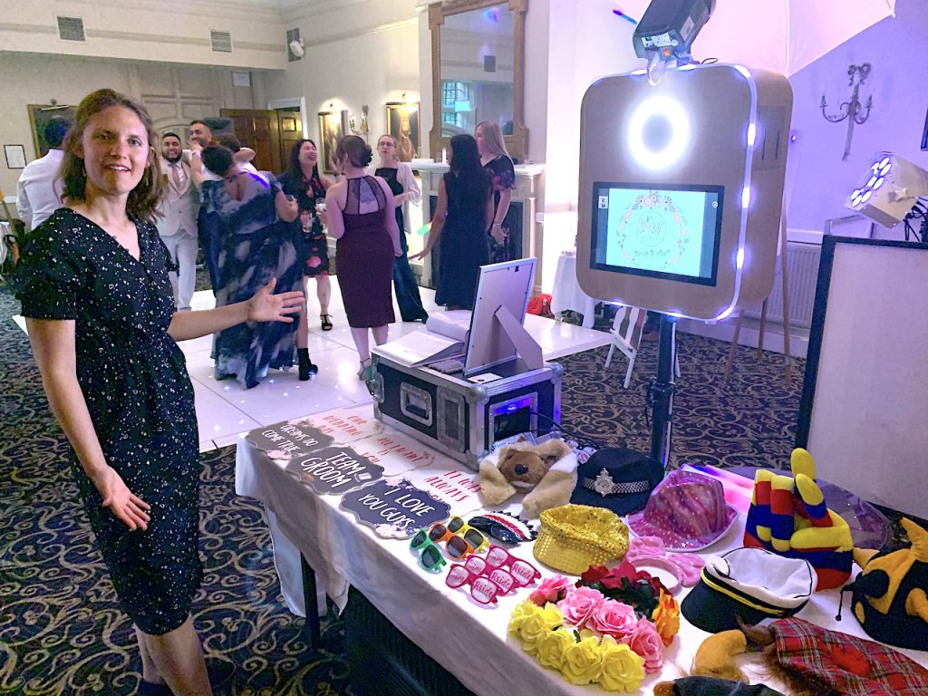 Rhinefield House Hotel photobooth